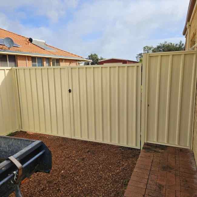 aluminium double driveway gate